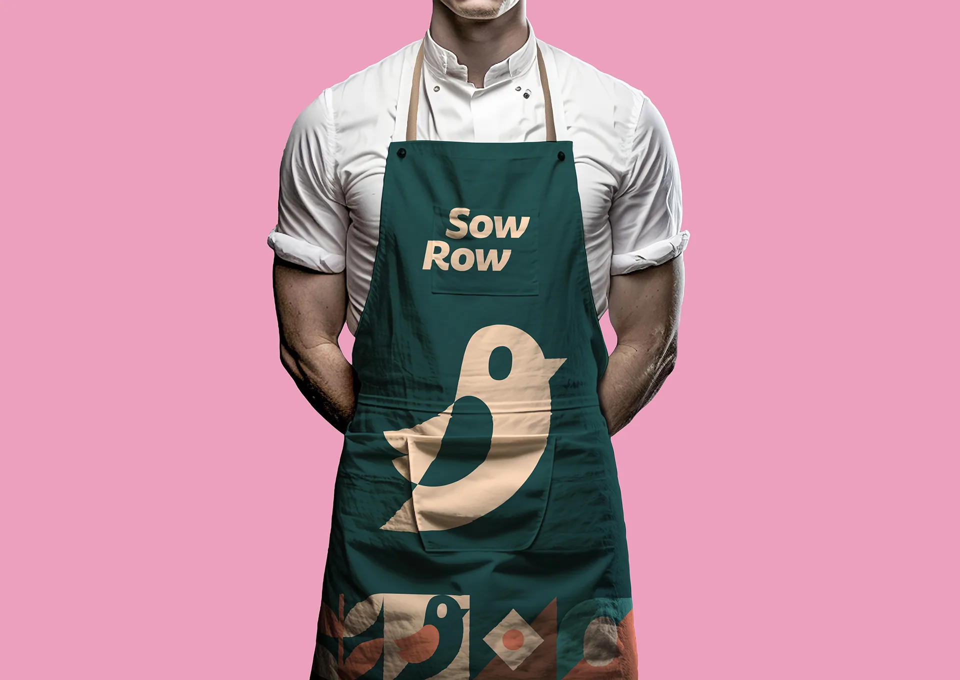 Sow Row — a patterned Sow Row apron