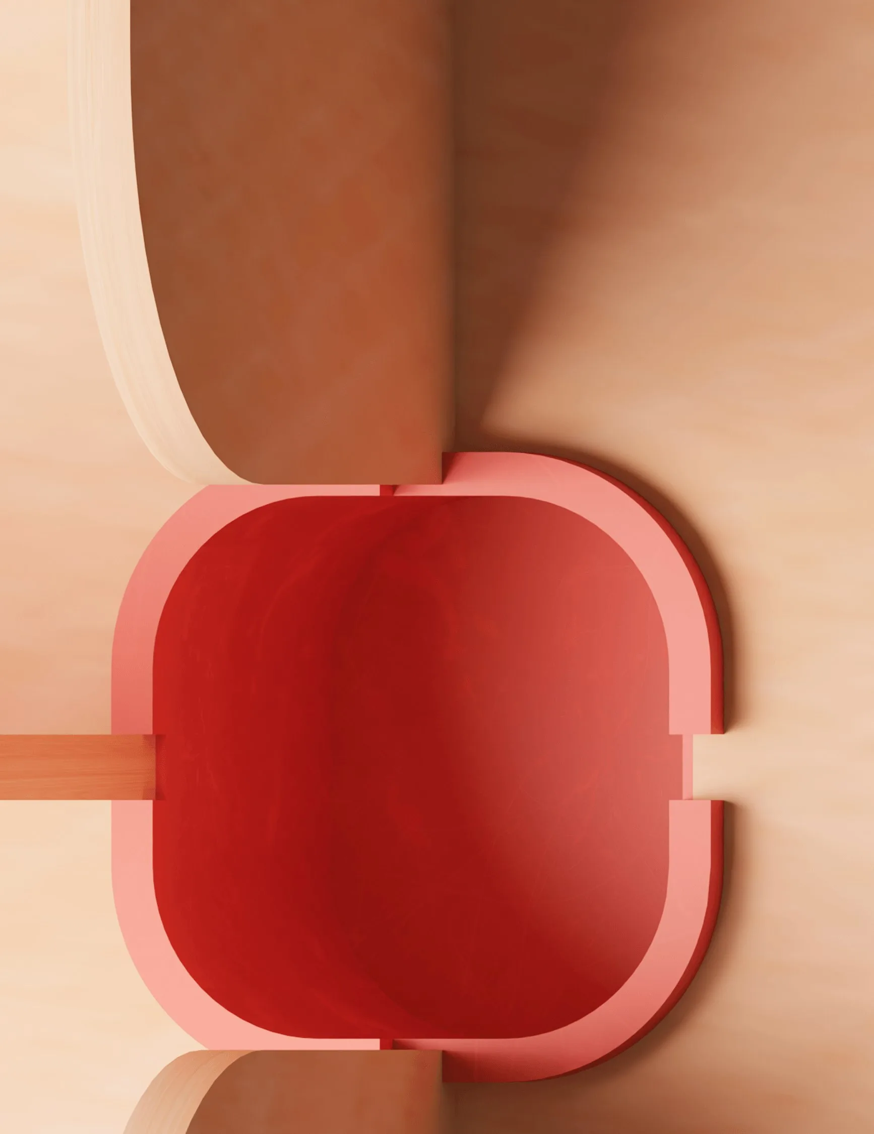 Slot-Fit — macro of the clip locked into a slot